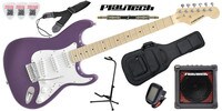 PLAYTECH ST250 ギター入門セット Maple Purple