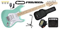 PLAYTECH / ST250SSH ギター入門セット  Maple Sonic Blue