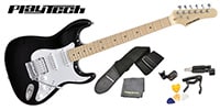 PLAYTECH / ST250SSH ギター入門セット Maple Black
