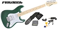 PLAYTECH / ST250SSH ギター入門セット Maple Green