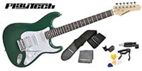 PLAYTECH / ST250SSH ギター入門セット Rose Green