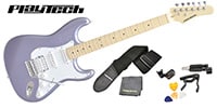PLAYTECH / ST250SSH ギター入門セット Maple Metallic Blue