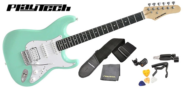 PLAYTECH ( プレイテック )  / ST250SSH ギター入門セット Rose Sonic Blue