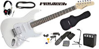 PLAYTECH / ST250SSH Rose White ギター入門セット 3