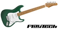 PLAYTECH / ST280 Green【カーボナイズド・メイプルネック】