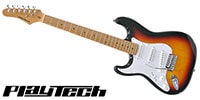PLAYTECH / ST280 Sunburst【カーボナイズド・メイプルネック】 レフティ