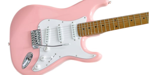 PLAYTECH / ST280 Pink【カーボナイズド・メイプルネック】画像2