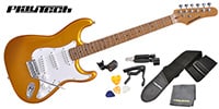 PLAYTECH / ST280 ギター入門セット Gold