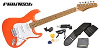 PLAYTECH / ST280 ギター入門セット Orange