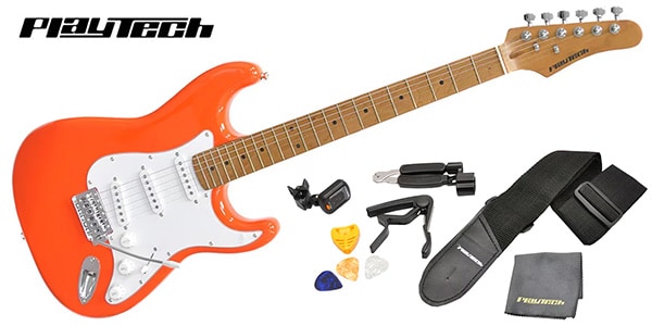 PLAYTECH ( プレイテック )  / ST280 ギター入門セット Orange