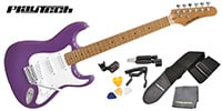 PLAYTECH / ST280 ギター入門セット Purple