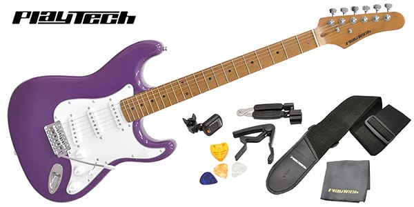 PLAYTECH ( プレイテック )  / ST280 ギター入門セット Purple