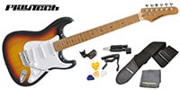 PLAYTECH / ST280 ギター入門セット Sunburst