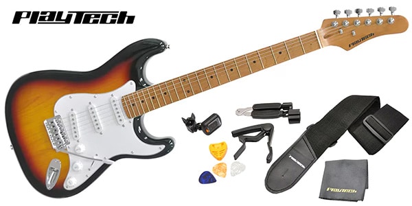 PLAYTECH ( プレイテック )  / ST280 ギター入門セット Sunburst