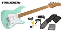 PLAYTECH / ST280 ギター入門セット Sonic Blue