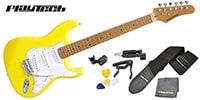 PLAYTECH / ST280 ギター入門セット Yellow