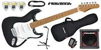 PLAYTECH / ST280ギター入門セット　Black