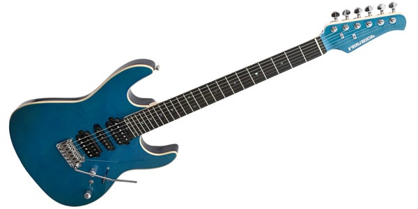 【専用】ゆみか様【フルメンテ済】Playtech STタイプ フレット調整済み PLAYTECH ( プレイテック ) ST400 Flame Maple Blue 送料無料