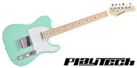 PLAYTECH TL250 Maple Sonic Blue エレキギター