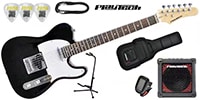 PLAYTECH / TL250 ギター入門セット Black