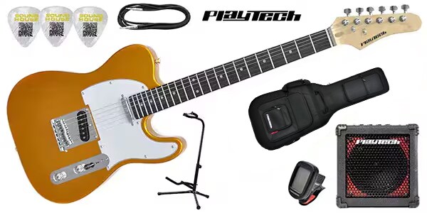PLAYTECH ( プレイテック )  / TL250 ギター入門セットRose Gold