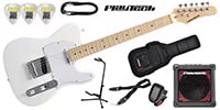 PLAYTECH / TL250ギター入門セットMaple White