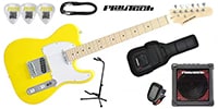 PLAYTECH / TL250ギター入門セットMaple Yellow