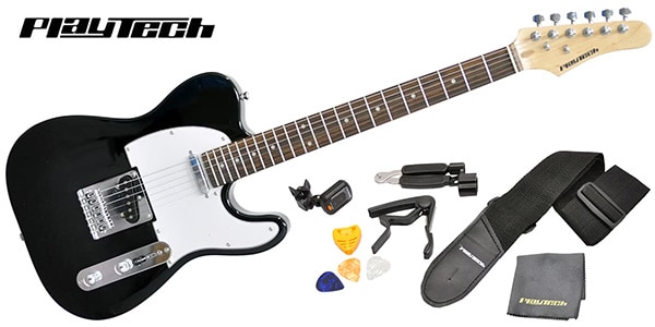 PLAYTECH ( プレイテック )  / TL250 ギター入門セット Black