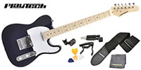 PLAYTECH / TL250 ギター入門セット Maple Dark Blue