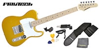 PLAYTECH / TL250 ギター入門セット Maple Gold