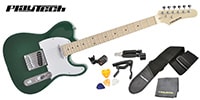 PLAYTECH / TL250 ギター入門セット Maple Green