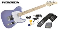 PLAYTECH / TL250 ギター入門セット Maple Metallic Blue