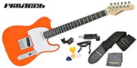 PLAYTECH / TL250 ギター入門セット Rose Orange