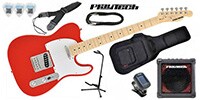 PLAYTECH TL250 ギター入門セット3 Maple Red