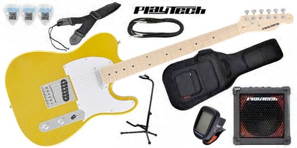 PLAYTECH/TL250ギター入門セット Gold