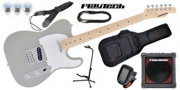 PLAYTECH/TL250ギター入門セット Grey