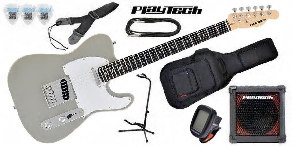 PLAYTECH/TL250ギター入門セット Grey