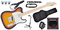 PLAYTECH TL250ギター入門セット Sunburst