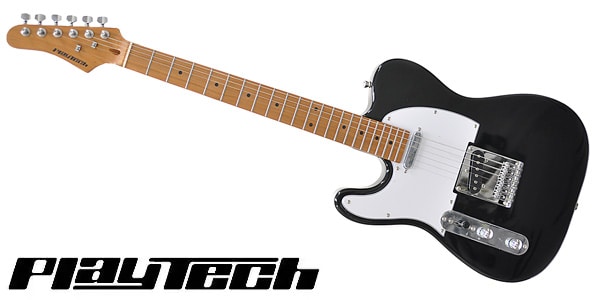 PLAYTECH ( プレイテック )  / TL280 Black 【カーボナイズド・メイプルネック】 レフティ