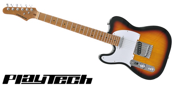 PLAYTECH / TL280 Sunburst 【カーボナイズド・メイプルネック】 レフティ