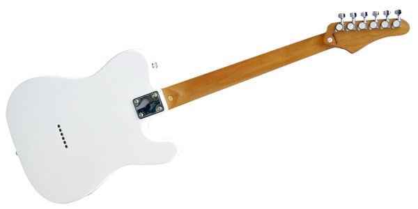 【エレキベースほぼ新品】プレイテックPB480カーボナイズドメイプルネック PLAYTECH ( プレイテック ) TL280 White 【カーボナイズド