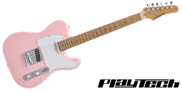 PLAYTECH/TL280 Pink　【カーボナイズド・メイプルネック】