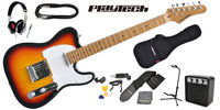 PLAYTECH / TL280 Sunburst 【ｶｰﾎﾞﾅｲｽﾞﾄﾞ･ﾒｲﾌﾟﾙﾈｯｸ】 ギター入門セット 3