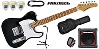 PLAYTECH / TL280 ギター入門セット ブラック