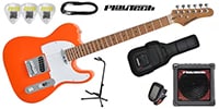 PLAYTECH / TL280 ギター入門セット オレンジ