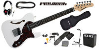 PLAYTECH / TL300 Hollow White ギター入門セット 3