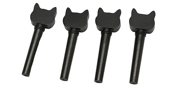 PLAYTECH ( プレイテック )  / VPP144CT ネコペグ バイオリン用 4/4-3/4 （4個セット）