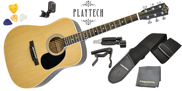 PLAYTECH ( プレイテック )  / ZD18 ギター入門セット Natural