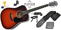 PLAYTECH / ZD18 ギター入門セット Sunburst
