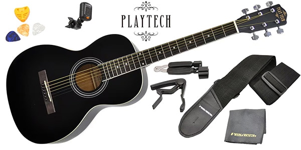 PLAYTECH ( プレイテック )  / ZP18 ギター入門セット Black